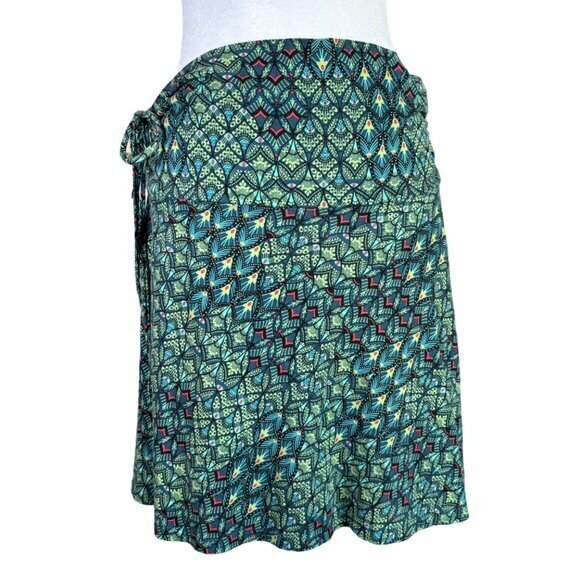 Patagonia Feathered Geo Print Stretch Pull On Skirt Active Wear, Athleisure‎ M - Picture 1 of 8
